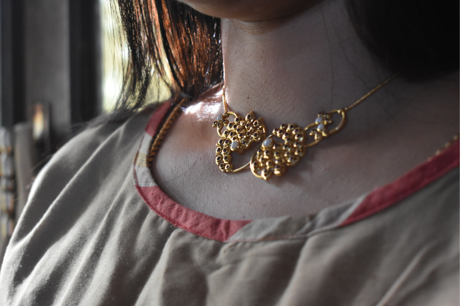 Flora Cluster Necklace