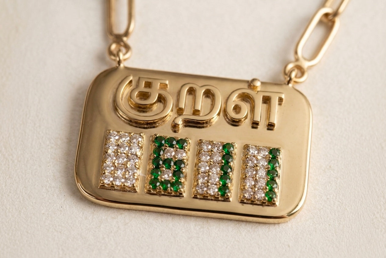 Thirukural Pendant 611